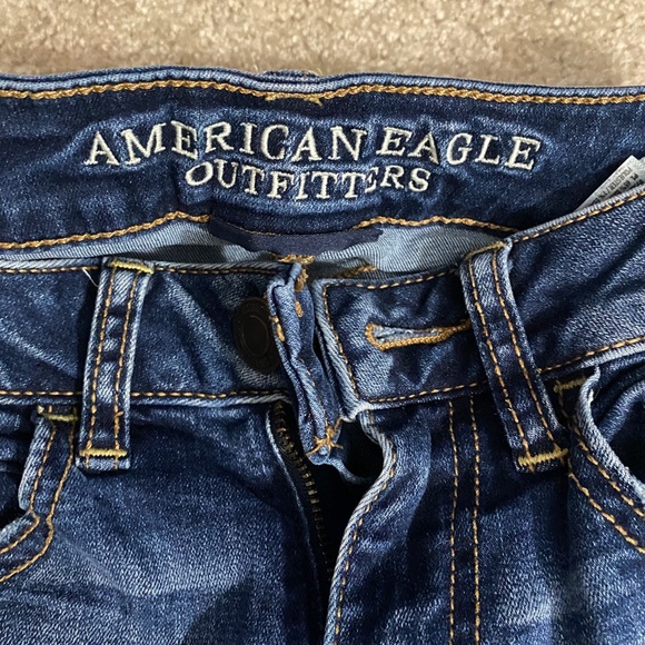 American Eagle Ripped Jeans 00 - Picture 4 of 5